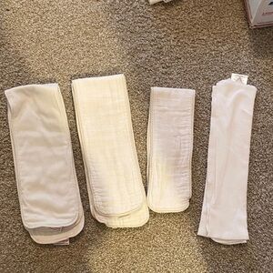 Blueberry cloth diaper inserts.